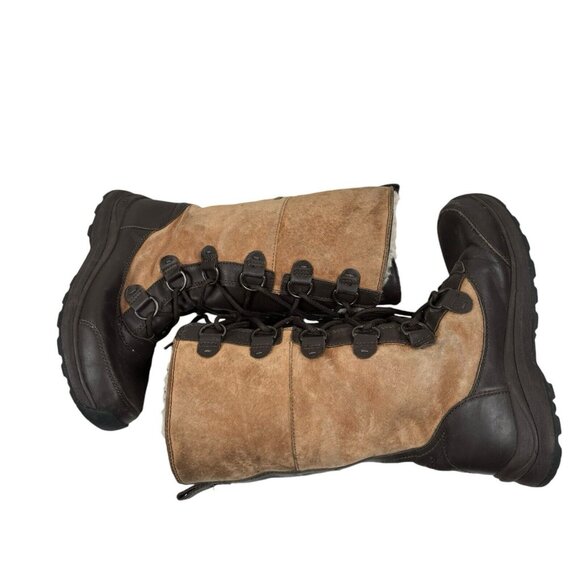 UGG Atlason Waterproof BOOTS Chestnut‎ Women's US 8 S/N 1018994 - Picture 6 of 16